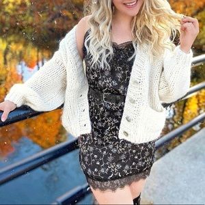 Chunky Knit Cardigan